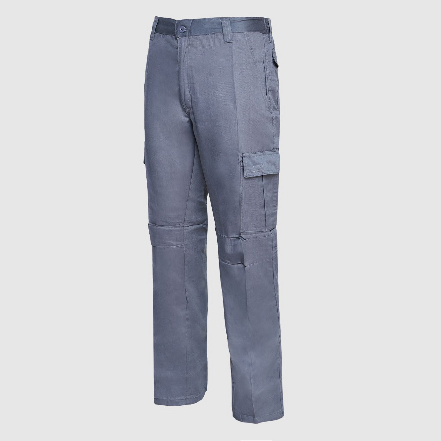 PANTALÓN CARGO GABARDINA CINTURA ELASTICADA